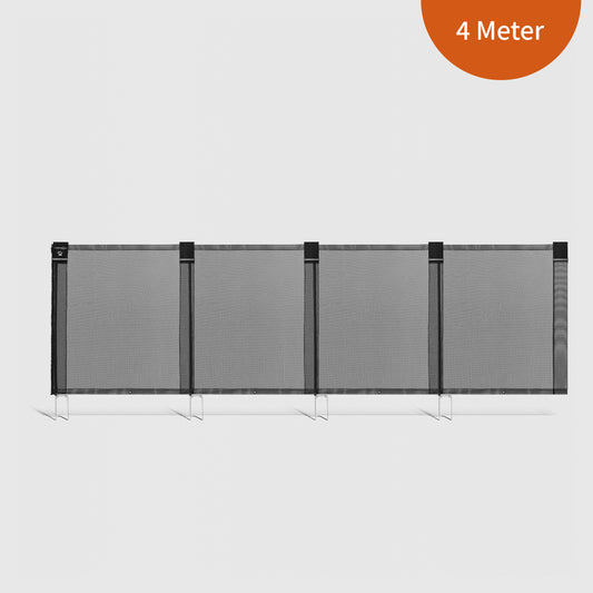 "Carlo" 4-meter fence with 4 "TerraPoles"
